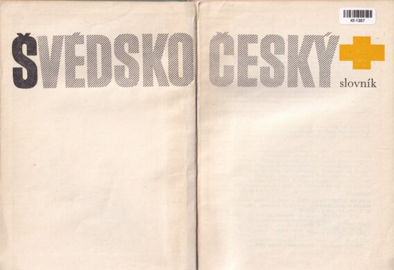Švédsko-český slovník