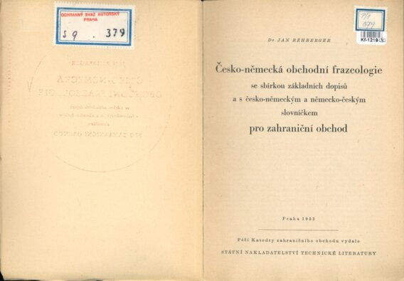 Česko - německá obchodní frazeologie