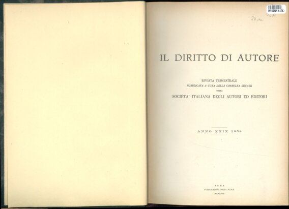 Il Diritto di Autore