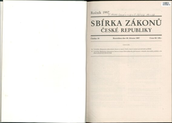 Sbírka zákonů České republiky