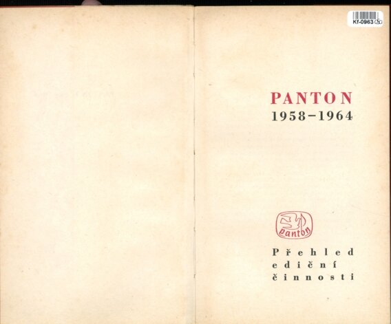 Přehled ediční činnosti