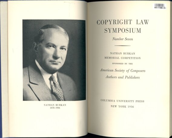 Copyright law symposium - Number seven