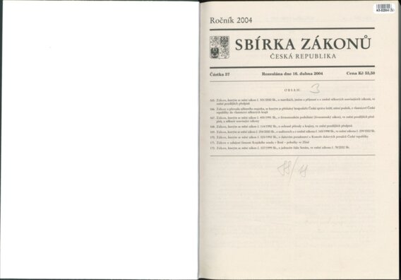 Sbírka zákonů Česká republika