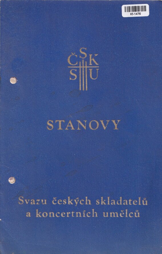 Stanovy Svazu českých skladatelů a koncertních umělců