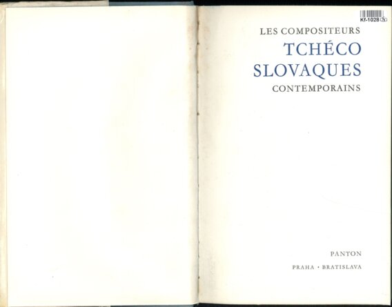 Les Tchéco Slovaques contemporains