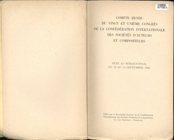 Compte rendu - Tenu au Bürgenstock