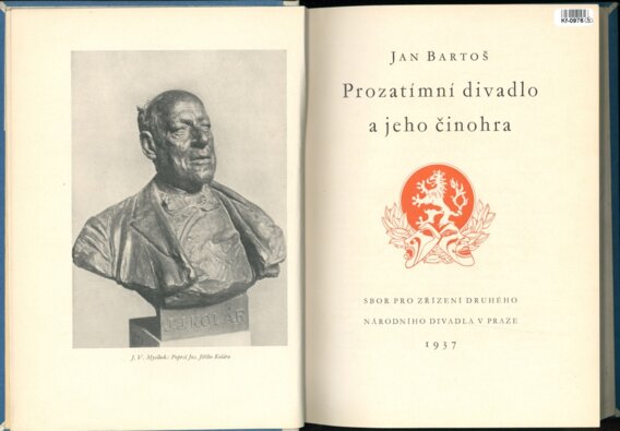 Prozatímní divadlo a jeho činohra