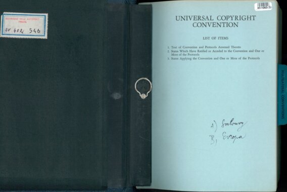 Universal Copyright convention