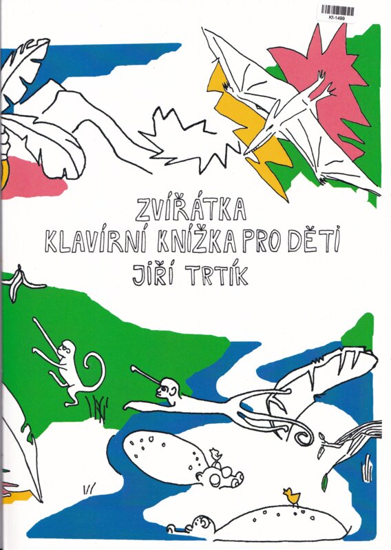 Zvířátka: Klavírní knížka pro děti