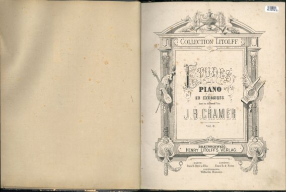 Collection Litolff pour le piano en exercices Vol. II.