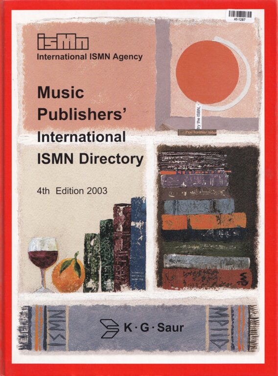 Music Publishers' International ISMN Directory, 4th Edition