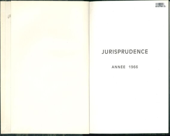 JURISPRUDENCE