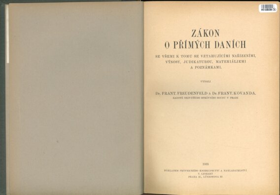 Zákon o přímých daních