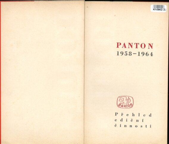 Přehled ediční činnosti