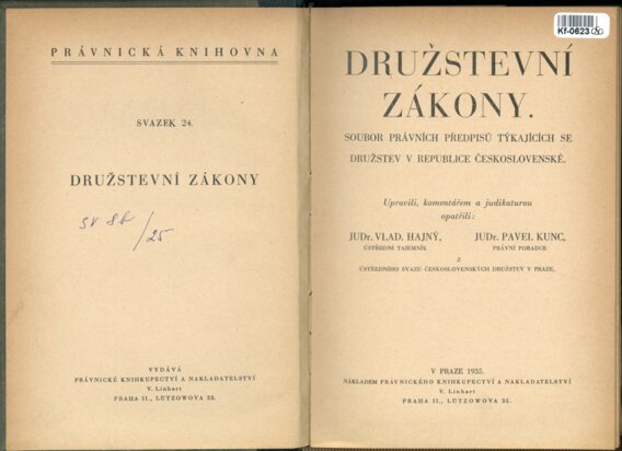 Družstevní zákony