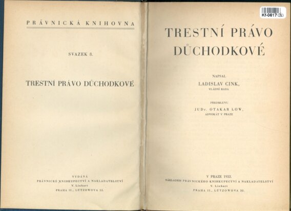 Trestní právo důchodkové