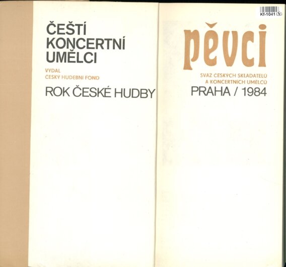 Čeští koncertní umělci