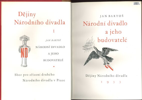 Dějiny Národního divadla I. - Národní divadlo a jeho budovatelé