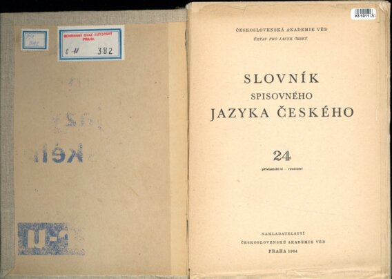 Slovník spisovného jazyka Českého