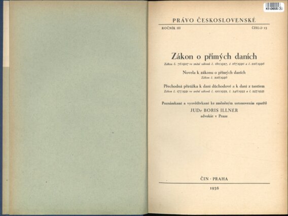 Zákon o přímých daních