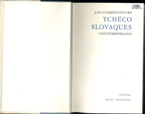 Les Tchéco Slovaques contemporains