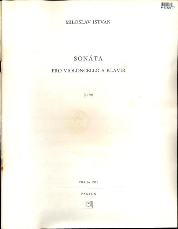 Sonáta pro violoncello a klavír