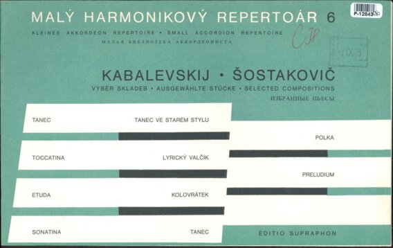 Malý harmonikový repertoár 6