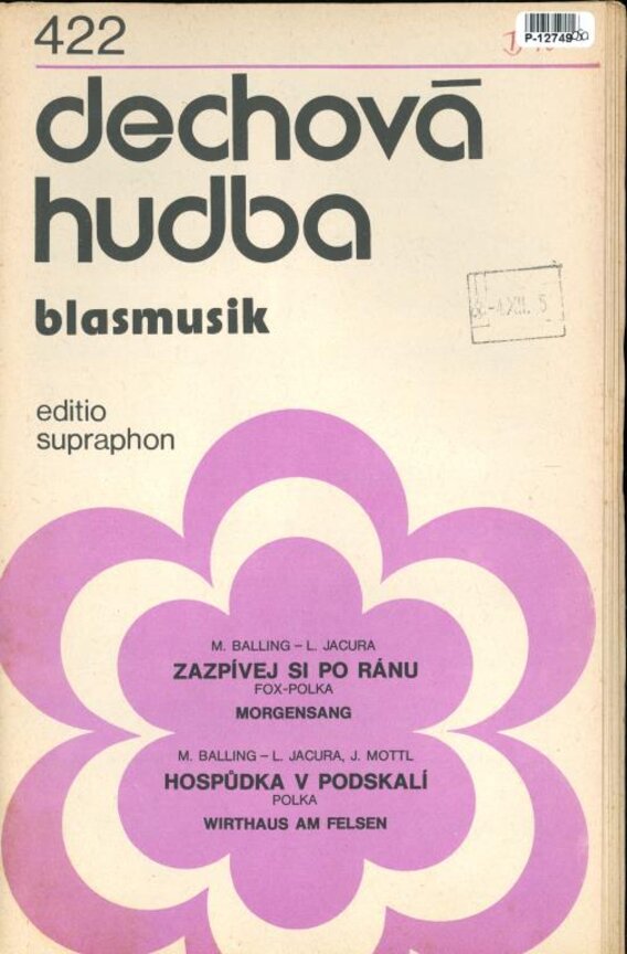 Dechová hudba blasmusik 422