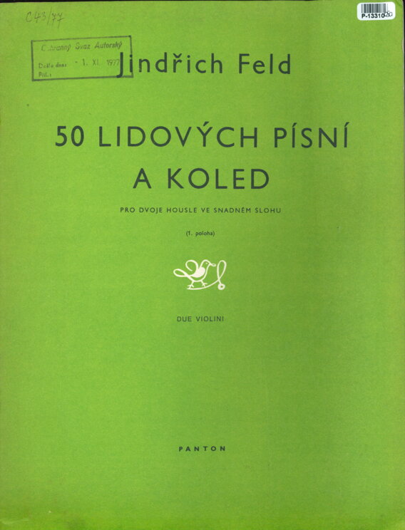 50 lidových písní a koled