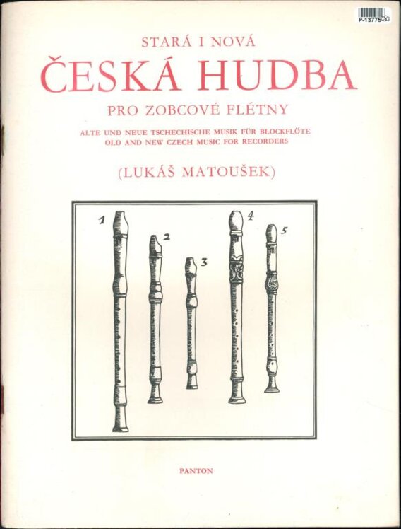 Česká hudba pro zobcové flétny