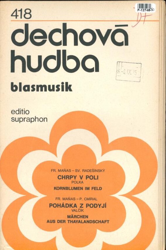 Dechová hudba blasmusik 418