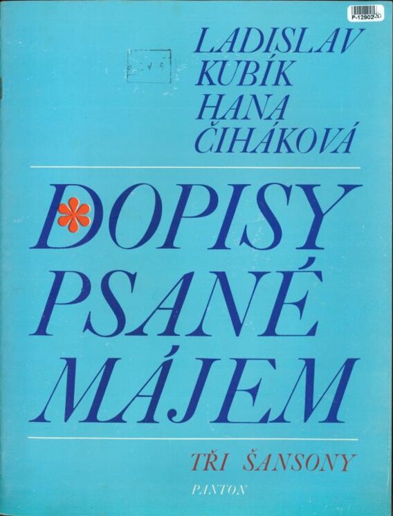 Dopisy psané májem