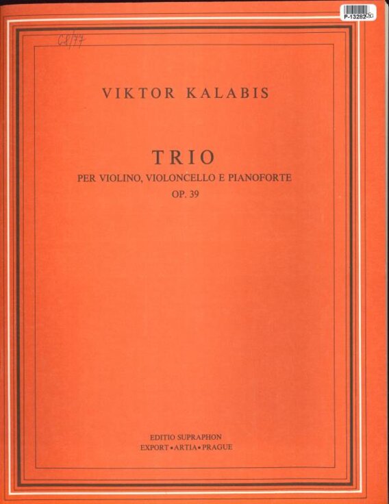 Trio per violino, violoncello e pianoforte