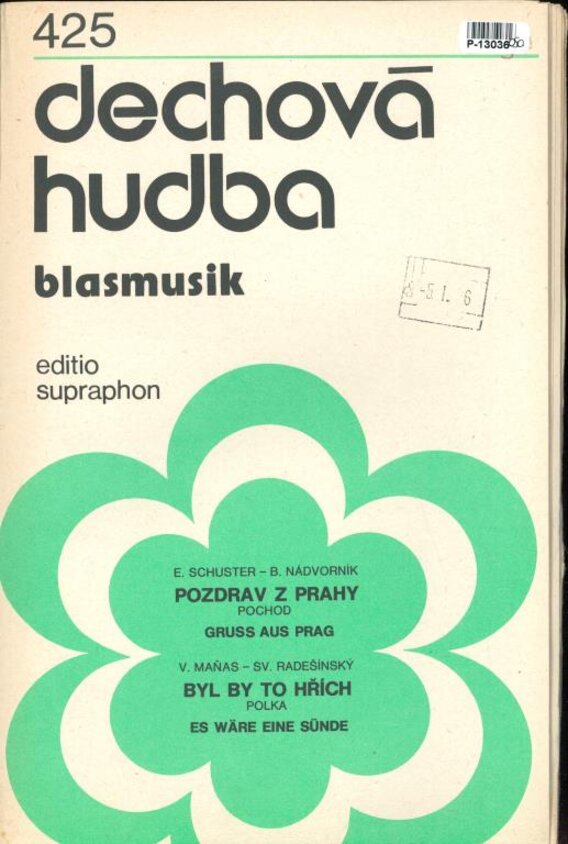 Dechová hudba blasmusik 425