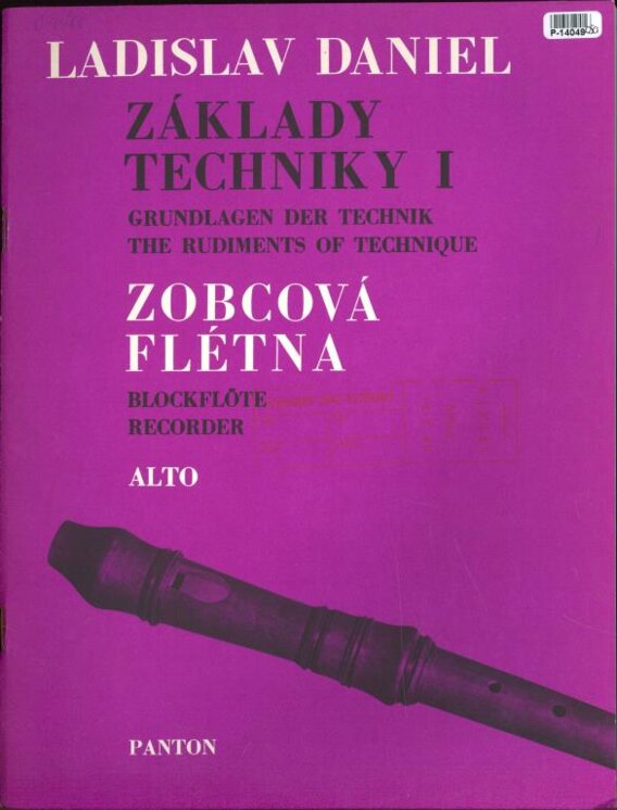 Základy techniky I. - zobcová flétna