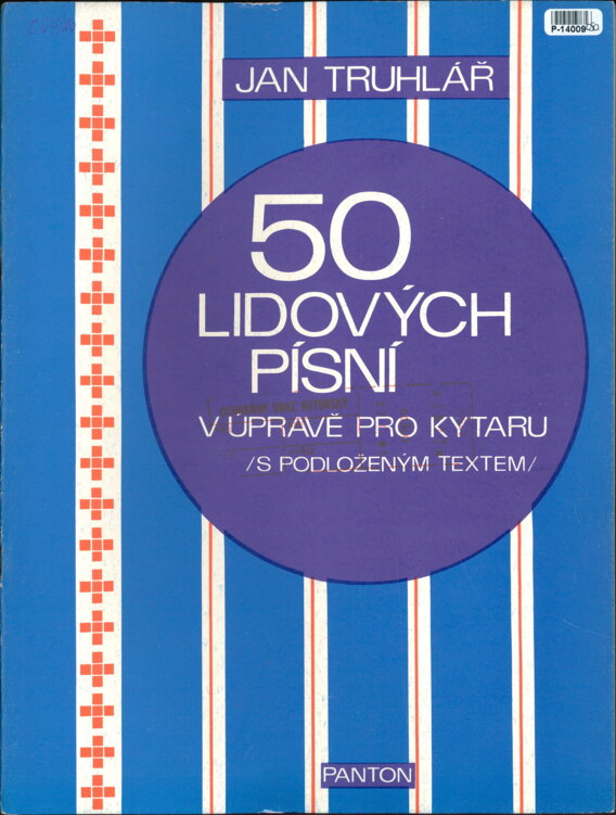 50 lidových písní v úpravě pro kytaru
