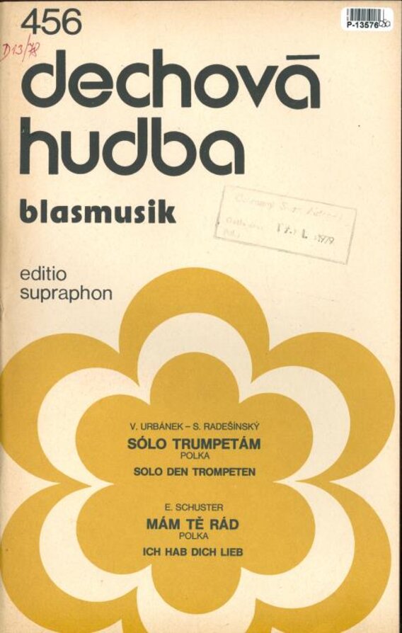 Dechová hudba blasmusik 456
