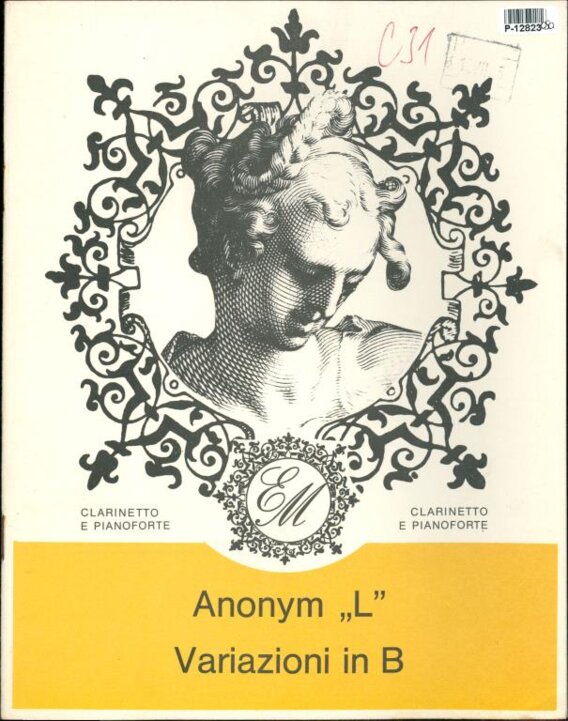 Anonym ,,L" - Varizioni in B