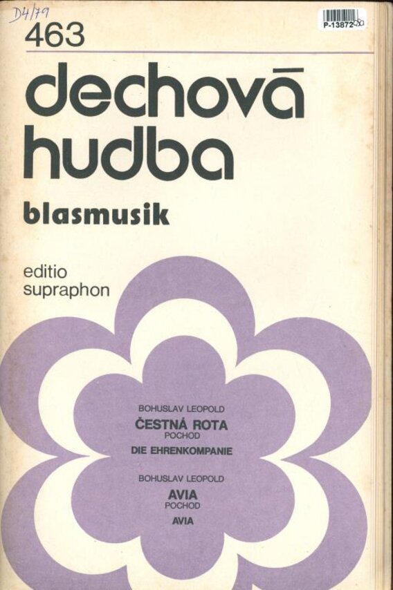 Dechová hudba blasmusik 463