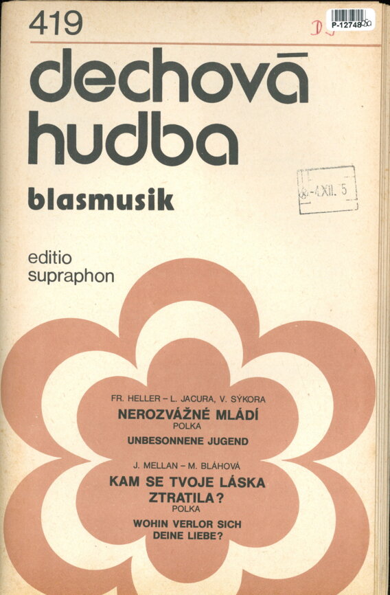 Dechová hudba blasmusik 419