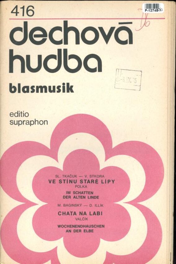 Dechová hudba blasmusik 416
