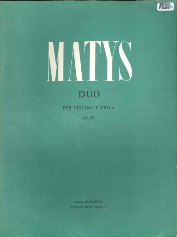 Duo per violino e viola