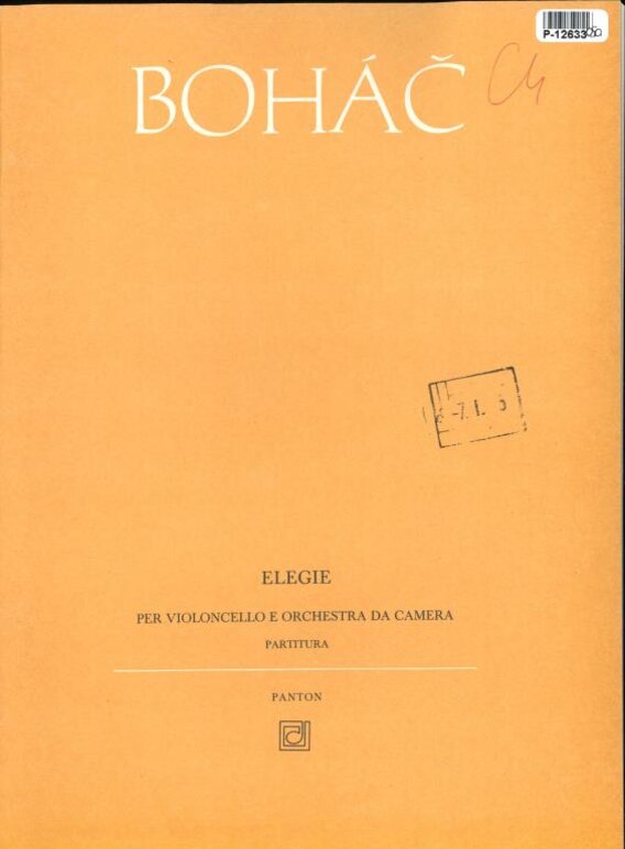 Elegie per violoncello e orchestra da camera