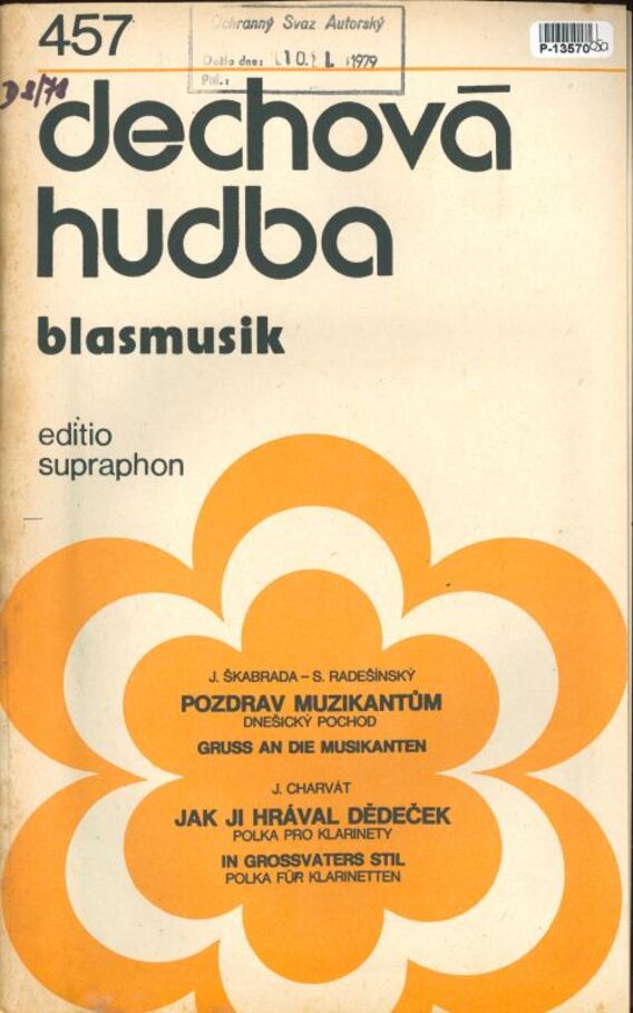 Dechová hudba blasmusik 457