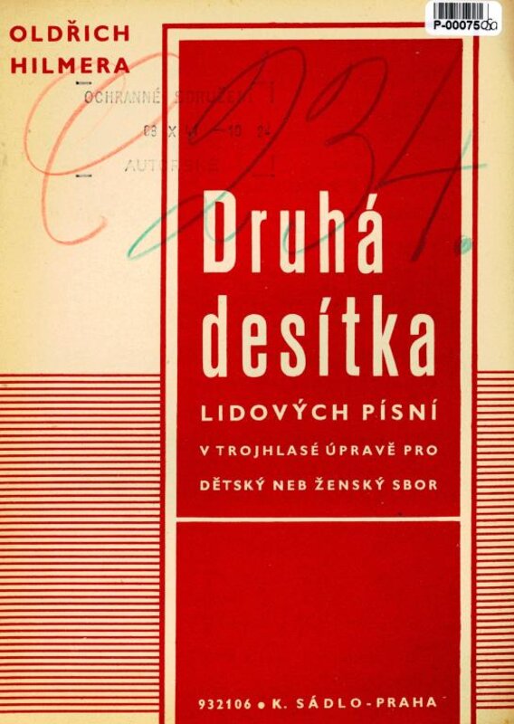 Druhá desítka lidových písní