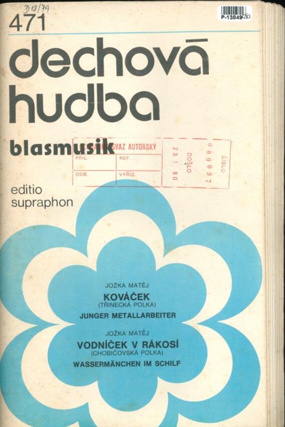Dechová hudba blasmusik 471