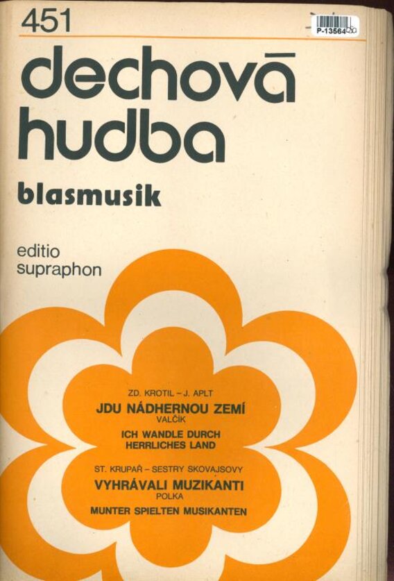 Dechová hudba blasmusik 451