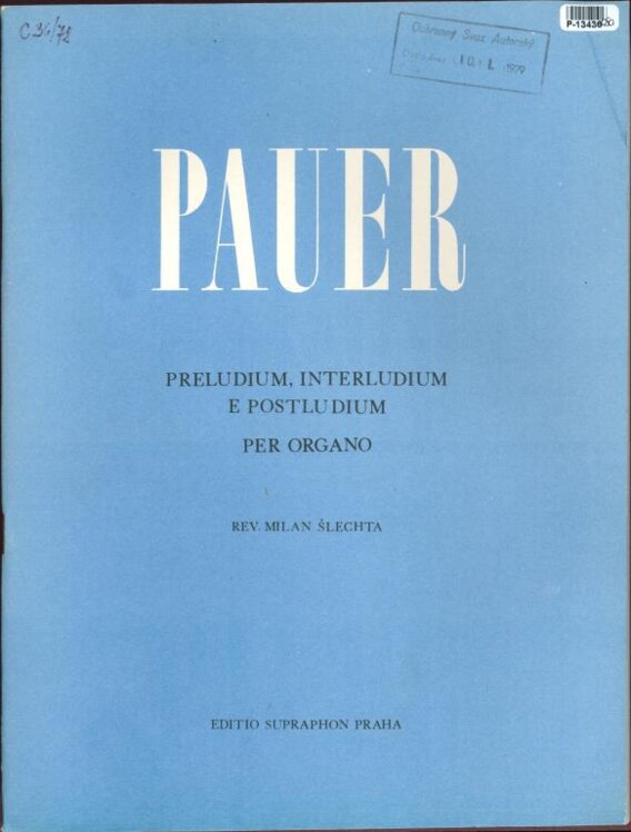 Preludium, Interludium e postludium