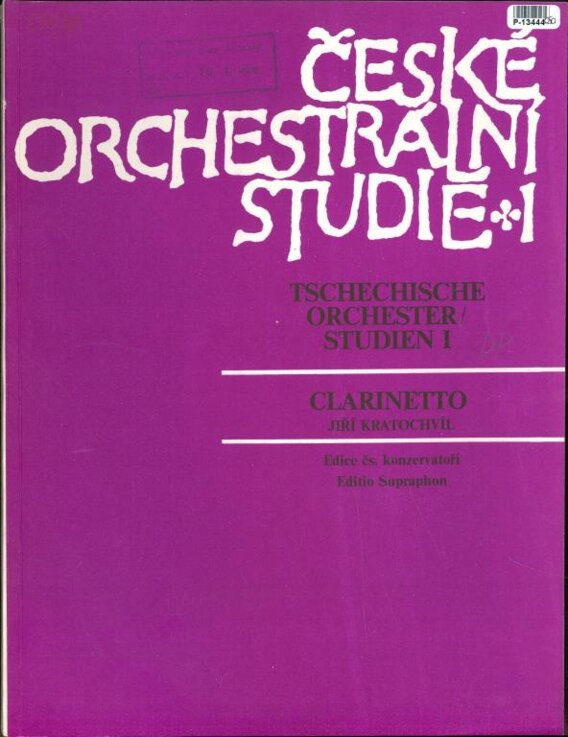 České orchestrální studie