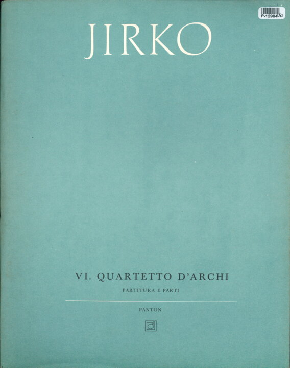 VI. Quartetto d´archi
